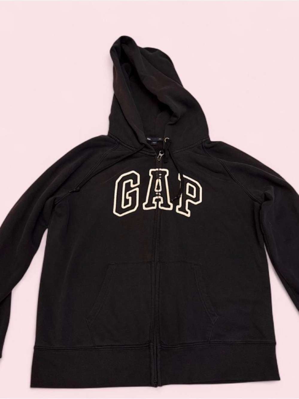 Men’s GAP Black Zip-Up Hoodie